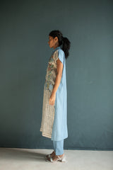 Verve Long Kurta Set Leaf