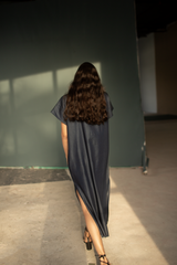 Verve Shirt Dress Denim Leaf