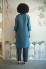 Aurum Relax Fit Co-Ord Set Steelblue