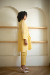 Aurum High Low Tunic Set Bumblebee