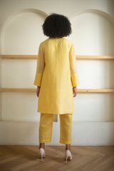 Aurum High Low Tunic Set Bumblebee