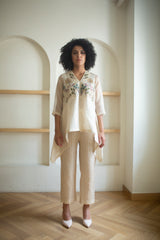 Aurum A-Line Co-Ord Set Ivory