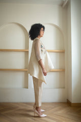 Aurum A-Line Co-Ord Set Ivory