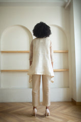 Aurum A-Line Co-Ord Set Ivory