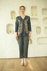 Aurum V-Neck Tunic Set Marina