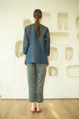 Aurum V-Neck Tunic Set Marina