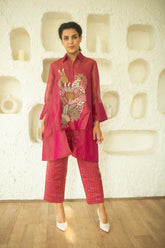 Aurum Minimal Co-Ord Set Flamingo