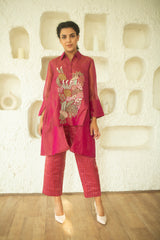 Aurum Minimal Co-Ord Set Flamingo