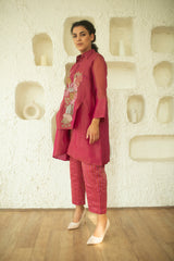 Aurum Minimal Co-Ord Set Flamingo