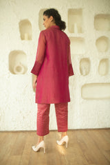 Aurum Minimal Co-Ord Set Flamingo