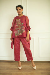 Aurum Knot Co-Ord Set Flamingo