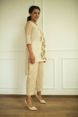 Aurum Relax Fit Co-Ord Set Ivory