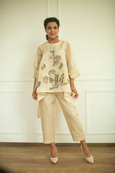 Aurum Knot Co-Ord Set Ivory