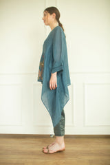 Aurum Knot Co-Ord Set Steelblue