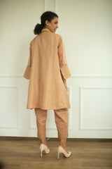 Aurum High Low Tunic Set Rose Gold
