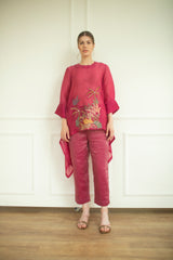 Aurum Knot Co-Ord Set Redviolet