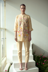 Fern Co-Ord Set Sand Gold