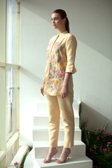 Fern Co-Ord Set Sand Gold