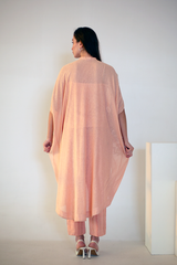 Fern Anti-Fit High-Low Co-Ord Set Blush Pink Bridge