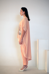 Fern Anti-Fit High-Low Co-Ord Set Blush Pink Bridge