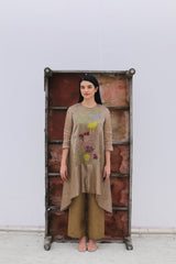 Dawn A-Line Co-Ord Set Pale Brown