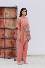 Dawn Kaftan Set Dusty Pink