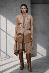 Mizu Beige Dress Set