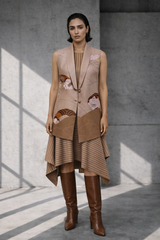 Mizu Beige Dress Set