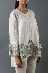 Tresor A-Line Co-Ord Set Ivory