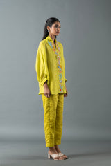 Tresor Anti-Fit Co-Ord Set Lime Green