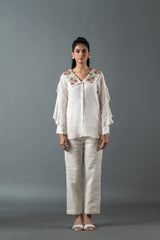 Tresor Co-Ord Set Ivory