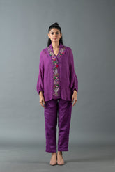 Tresor Anti-Fit Co-Ord Set Purple