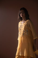 Tresor Tail Co-Ord Set Pastel Orange