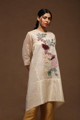 Dawn A-Line Co-Ord Set Almond White