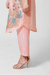 Blossom Short Kurta Set Pastel Pink