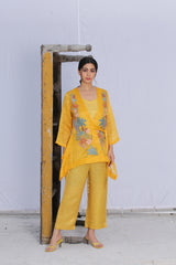 Dawn Short Jacket Co-Ord Set Bright Yellow