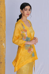 Dawn Short Jacket Co-Ord Set Bright Yellow