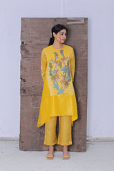 Dawn A-Line Co-Ord Set Bright Yellow