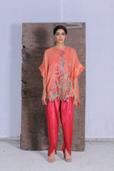Dawn Kaftan Set Geranium Pink