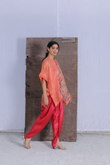 Dawn Kaftan Set Geranium Pink