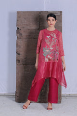 Dawn A-Line Co-Ord Set Deep Pink