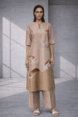 Mizu Beige Kurta Set