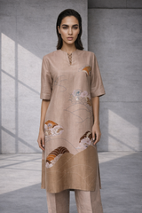 Mizu Beige Kurta Set