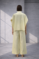 Mizu Butter Yellow  Co-Ord Set