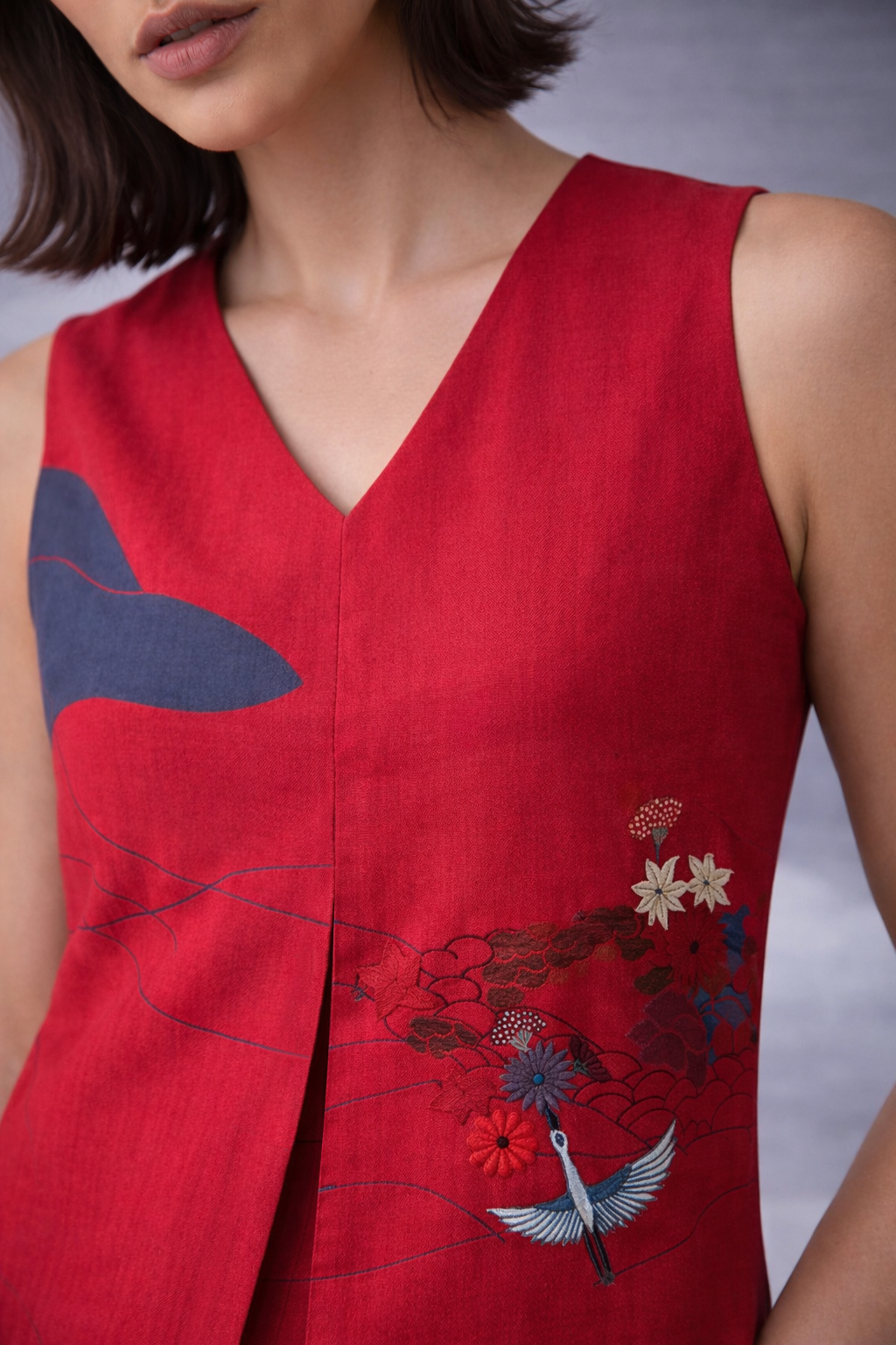 Mizu Red Jumpsuit