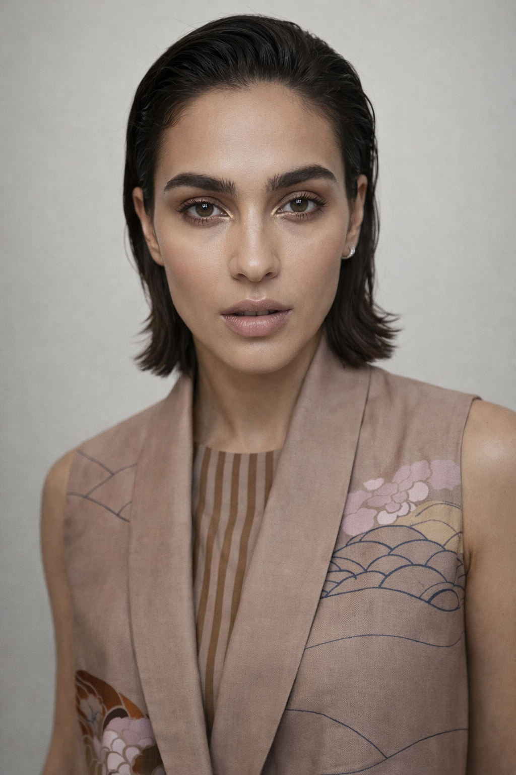 Mizu Beige Dress Set