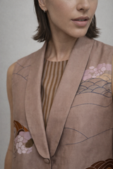 Mizu Beige Dress Set